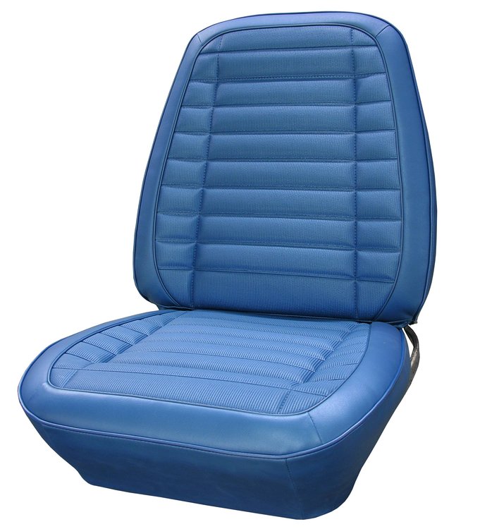 AA70GFD0010337G 70 FIREBIRD/TRANS AM FRONT BUCKETS DELUXE - BRIGHT BLUE