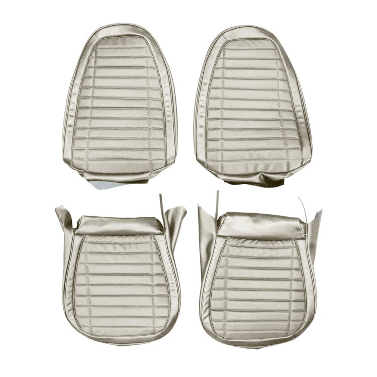 AA71GFD0010202G 71 FIREBIRD/TRANS AM FRONT BUCKETS DELUXE - PEARL WHITE