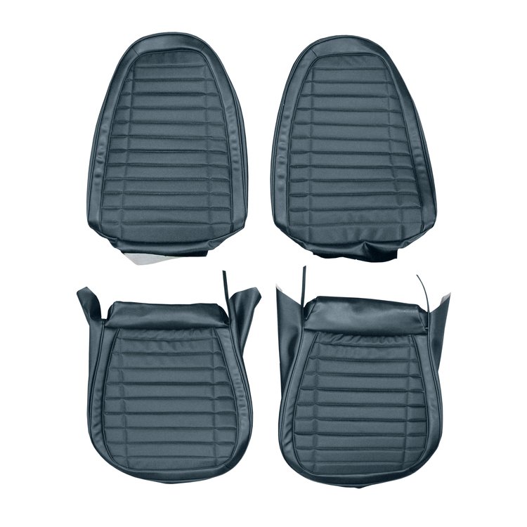 AA71GFD0010380G 71 FIREBIRD/TRANS AM FRONT BUCKETS DELUXE - BLUE