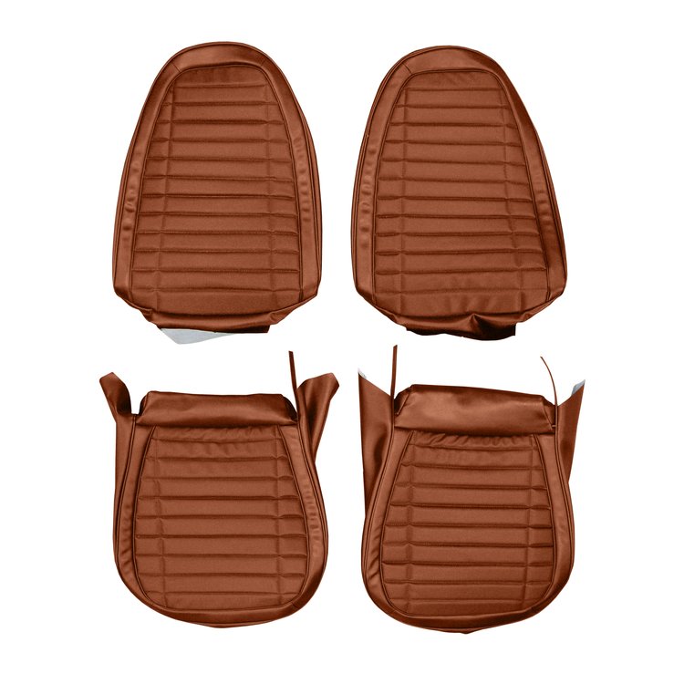 AA71GFD0010657G 71 FIREBIRD/TRANS AM FRONT BUCKETS DELUXE - SIENNA