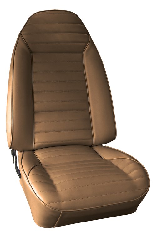AA71GFS0010690G 71 FIREBIRD/TRANS AM FRONT BUCKETS STANDARD - SADDLE