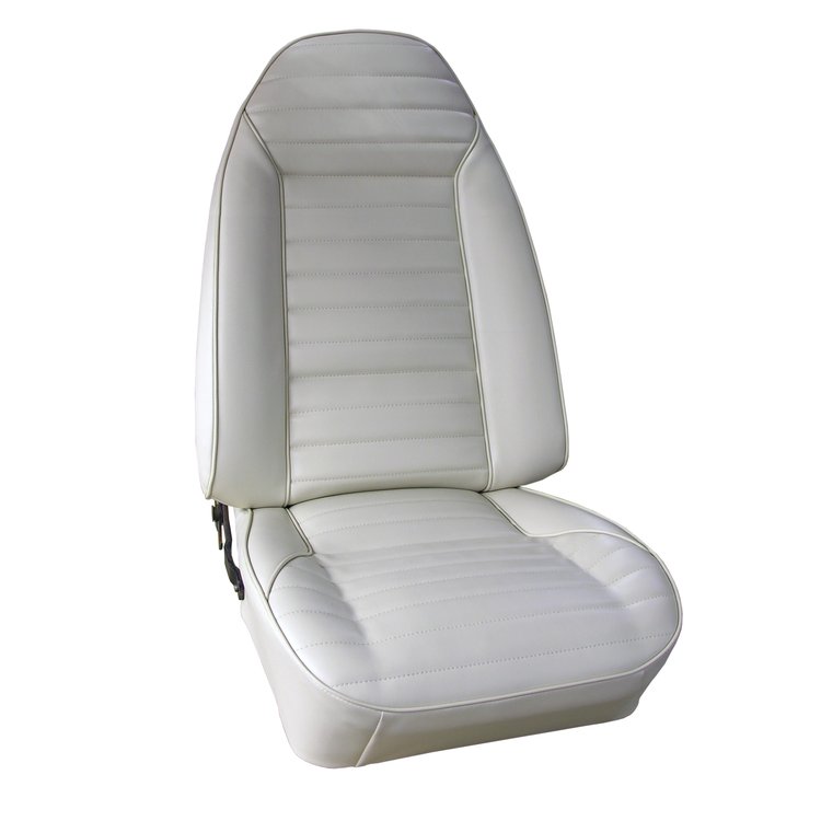 AA72GFS0010230G 72 FIREBIRD/TRANS AM FRONT BUCKETS STANDARD - WHITE