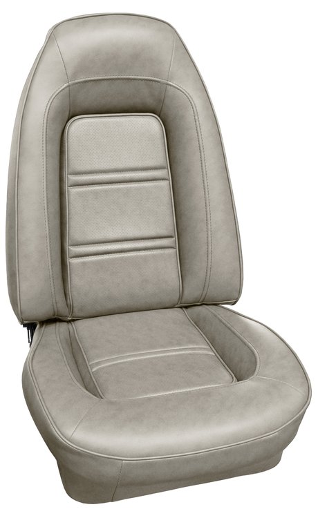 AA73GFD0010209G 75 FIREBIRD/TRANS AM FRONT BUCKETS DELUXE - WHITE