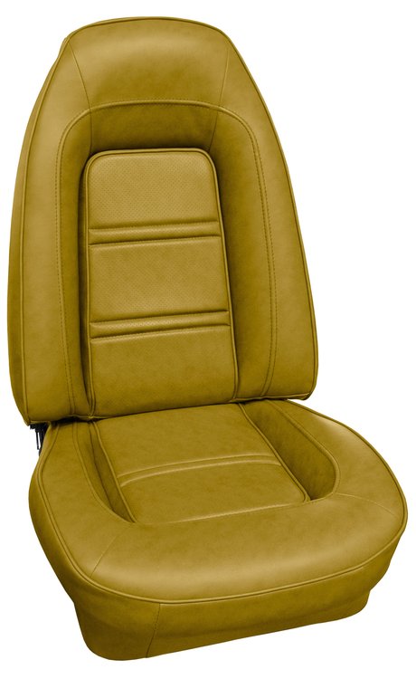AA73GFD0010687G 74 FIREBIRD/TRANS AM FRONT BUCKETS DELUXE - SADDLE