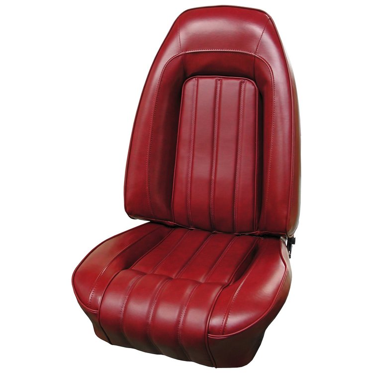 AA77GFD0010528G 77 FIREBIRD/TRANS AM FRONT BUCKETS DELUXE - FIRETHORN