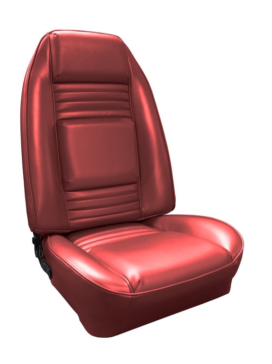 AA78GFD0010504G 78/80 FIREBIRD/TRANS AM FRONT BUCKETS DELUXE - CARMINE