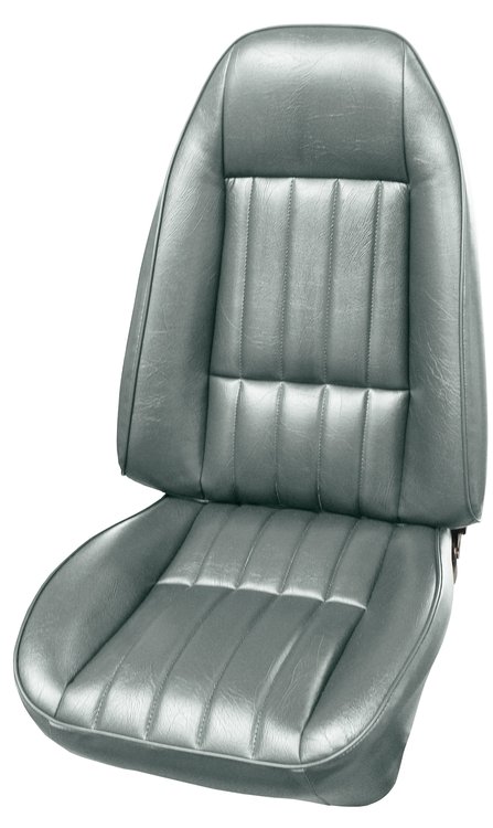 AA80GFS0010102G 81 FIREBIRD/TRANS AM FRONT BUCKETS STANDARD - SILVER