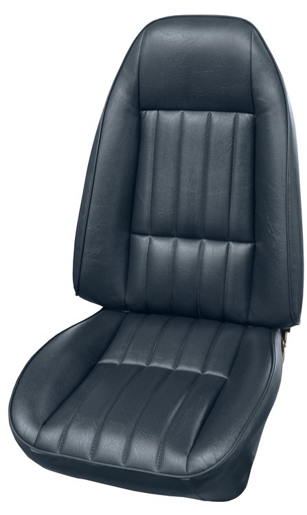 AA80GFS0010366G 80/81 FIREBIRD/TRANS AM FRONT BUCKETS STANDARD - DARK BLUE