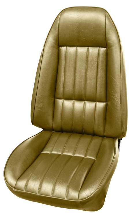 AA80GFS0010671G 81 FIREBIRD/TRANS AM FRONT BUCKETS STANDARD - CAMEL TAN