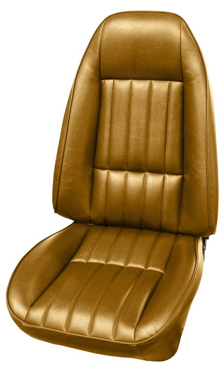 AA80GFS0010688G 80 FIREBIRD/TRANS AM FRONT BUCKETS STANDARD - CAMEL TAN