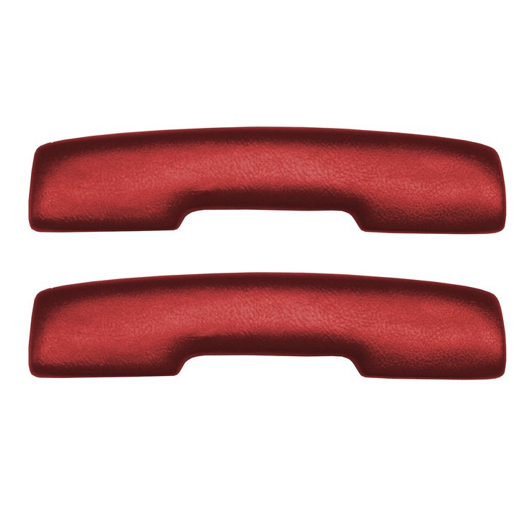 AP67GCF-FRT501G 67 GM F-BODY FRONT 11 ARMREST PADS - RED MADRID