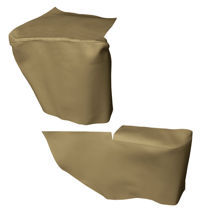 AW67GCF0056651G 67 GM F-BODY CONVERTIBLE WELL/ARMREST COVERS - GOLD