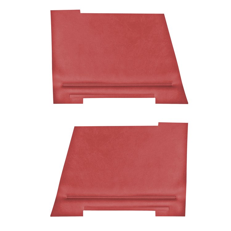 DO67GFD0050501G 67 FIREBIRD CNV REAR PANELS DELUXE - RED