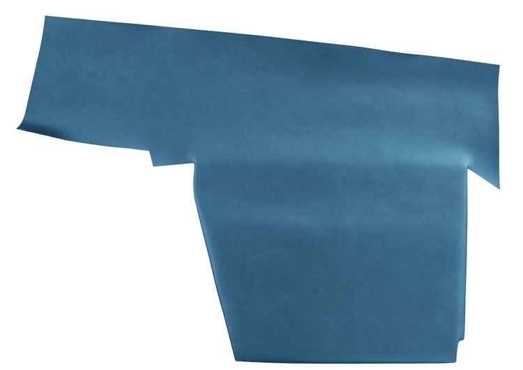 DO68GFD0050331G 68 FIREBIRD CNV REAR PANELS DELUXE - TEAL BLUE