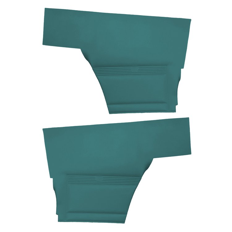 DO68GFS0050429G 68 FIREBIRD CONV REAR PANELS STANDARD - MET TURQUOISE