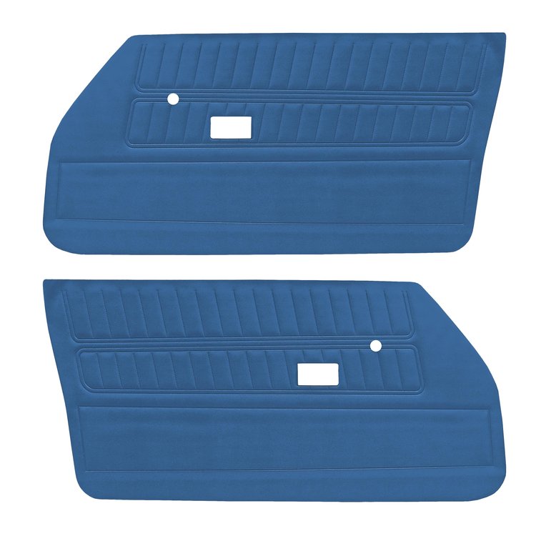 DO70GFS0010337G 70 FIREBIRD/TRANS AM FRT DOOR PANELS STANDARD - BRT BLUE