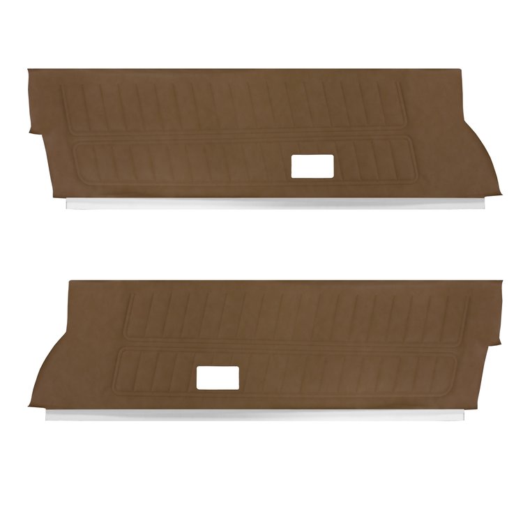 DO72GFS0010690G 72 FIREBIRD/TRANS AM FRONT DOOR PANELS STANDARD - SADDLE