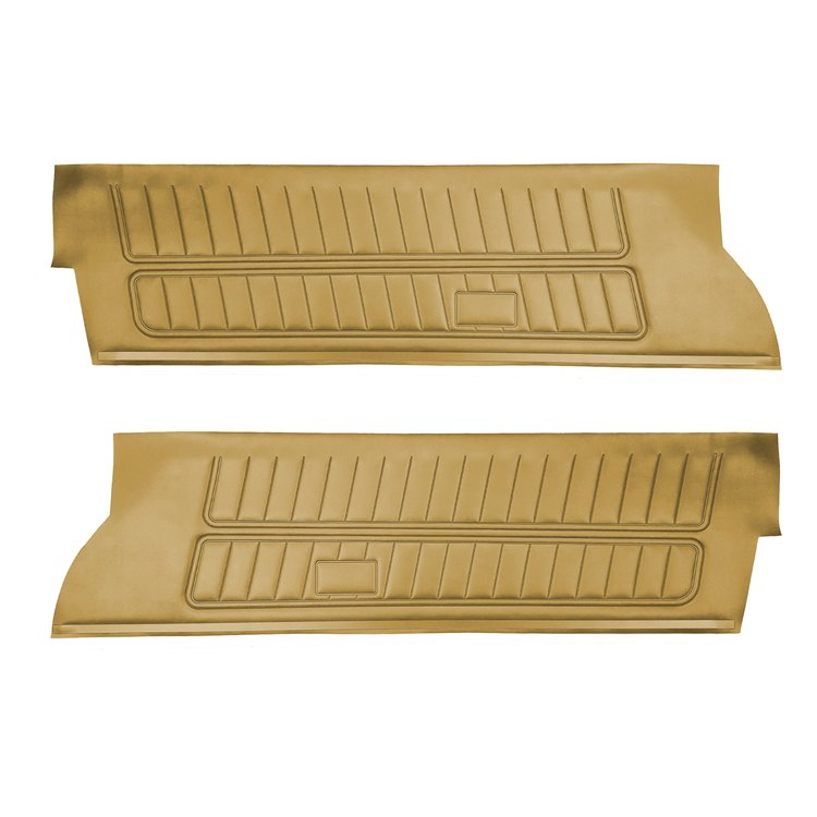 DO77GFS0010684G 77 FIREBIRD/TRANS AM FRT DOOR PANELS STANDARD - BUCKSKIN