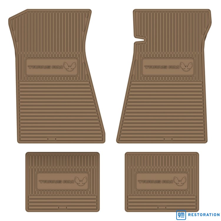 FMTA0003005023 79/81 TRANS-AM VINYL FLOORMATS TAN