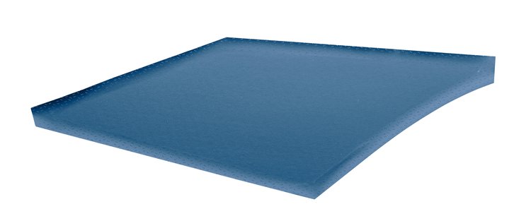 SB67GF11P 68 FIREBIRD DLX SAIL PANELS - MEDIUM BLUE PERFORATED