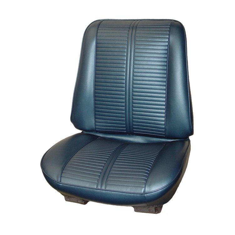 AA66GG00010343G 66 GTO/LEMANS BUCKETS - DARK METALLIC BLUE