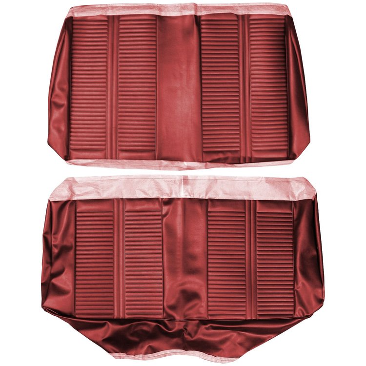 AA66GG00050520G 66 GTO/LEMANS CONVERTIBLE REAR BENCH - METALLIC RED