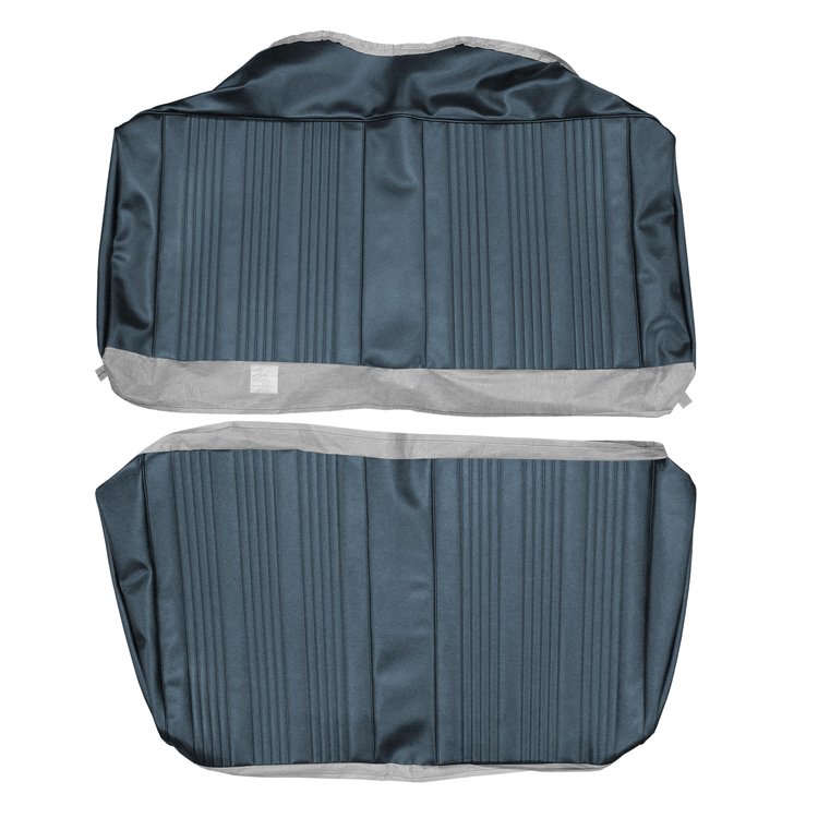 AA67GG00056343G 67 GTO/LEMANS CONVERTIBLE REAR BENCH - DARK METALLIC BLUE