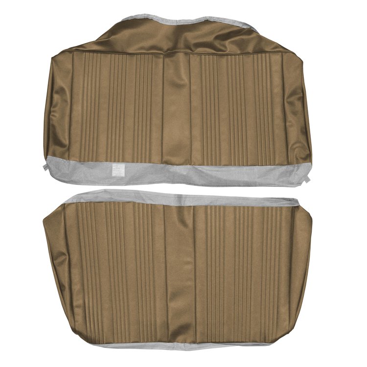 AA67GG00056651G 67 GTO/LEMANS CONVERTIBLE REAR BENCH - METALLIC GOLD