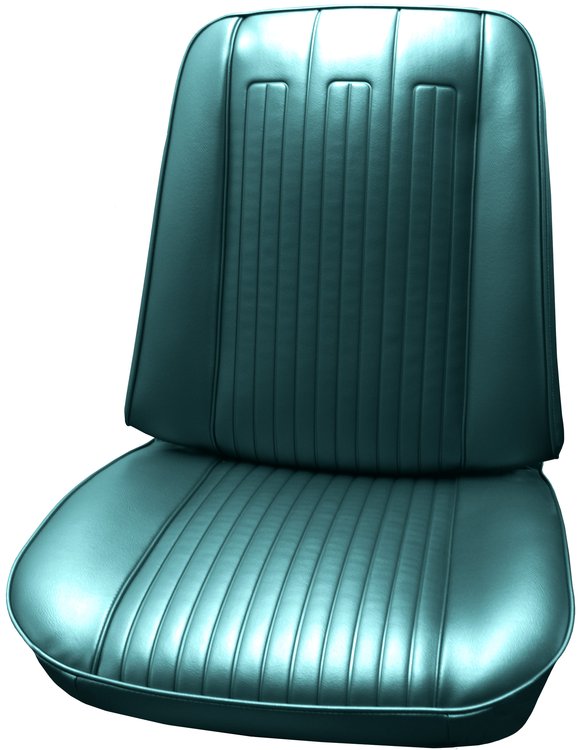 AA68GG00010429G 68 GTO/LEMANS BUCKETS - TURQUOISE