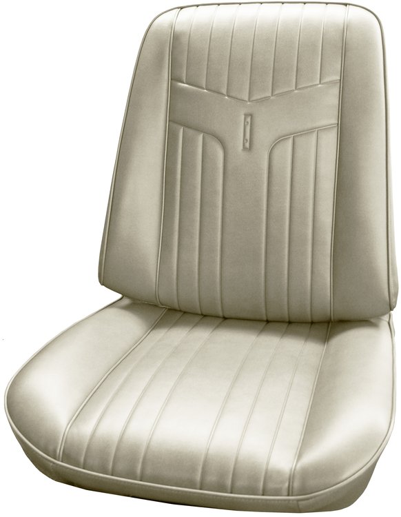 Front Bucket Seat Upholstery 1969 GTO/Lemans