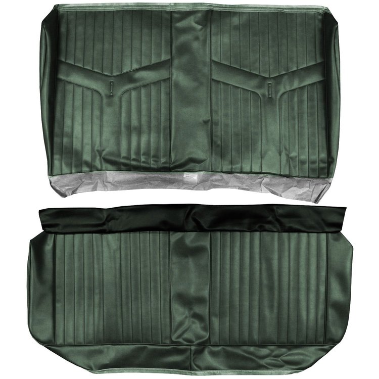 AA69GG00047469G 69 GTO/LEMANS HARDTOP REAR - METALLIC GREEN