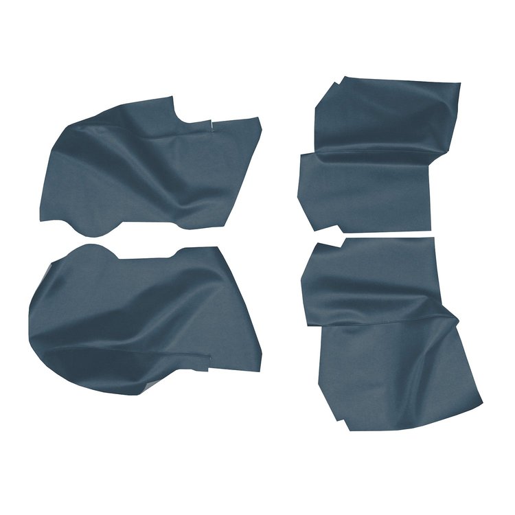 AW65GA00056343G 65 GM A-BODY CONVERTIBLE ARM REST/WELL COVERS - DK MET BLUE