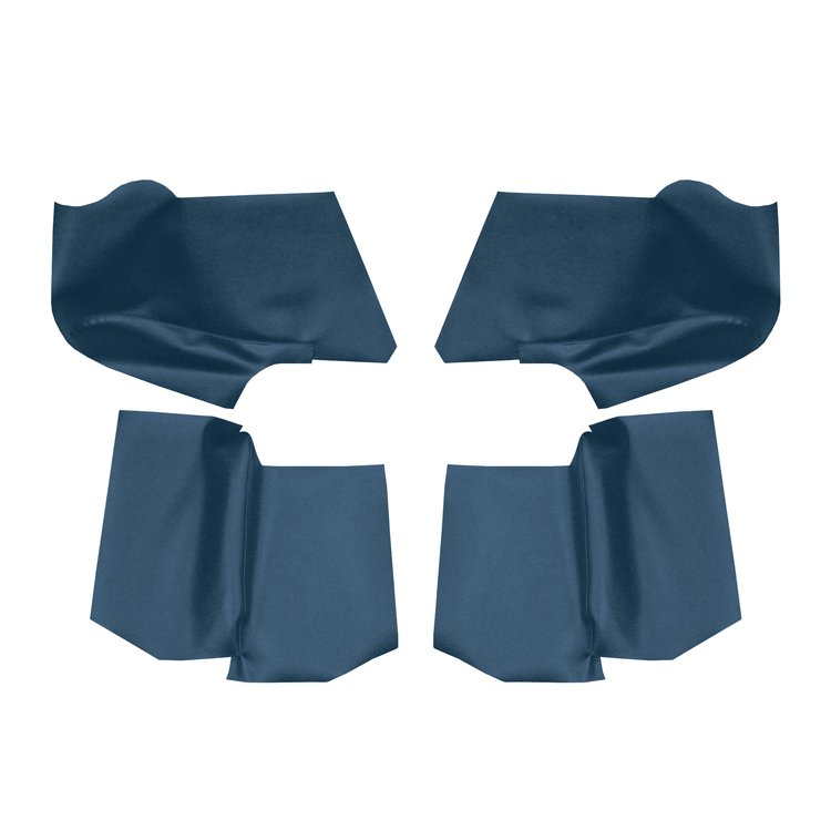 AW66GA00056343G 66/67 GM A-BODY CONV ARMREST/ WELL COVERS - DK METALLIC BLUE