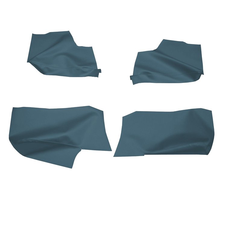 AW68GA00056331G 68/72 GM A-BODY CONV ARMREST/ WELL COVERS - METALLIC BLUE
