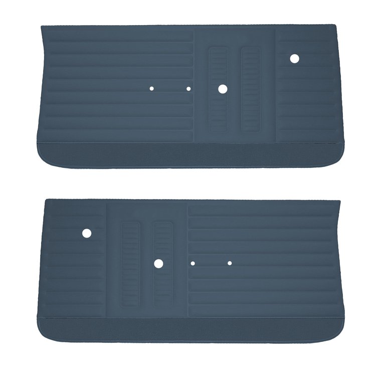 DO64GG00010334G 64 GTO/LEMANS DOOR PANELS - DARK METALLIC BLUE