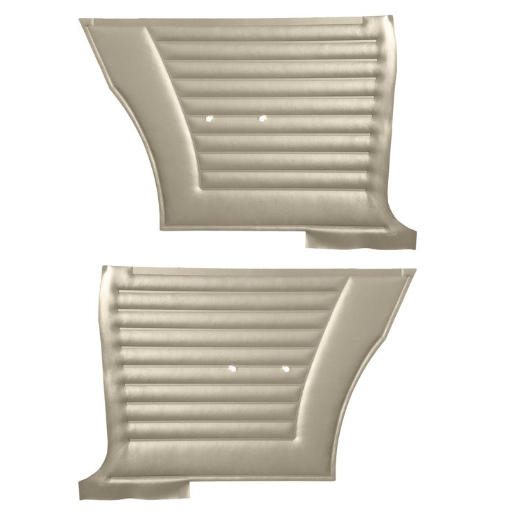 DO64GG00040206G 64 GTO/LEMANS HARDTOP REAR PANELS - WHITE