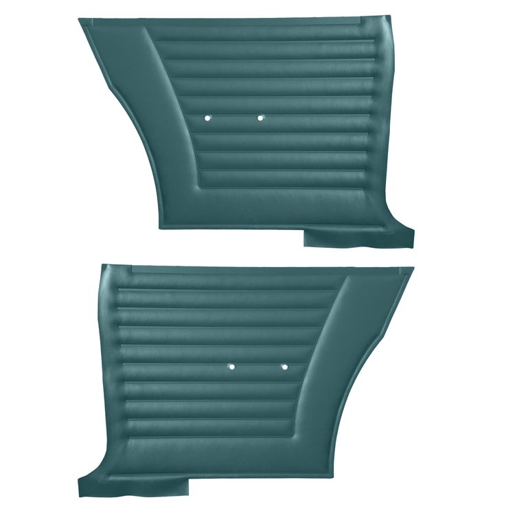 DO64GG00040418G 64 GTO/LEMANS HARDTOP REAR PANELS - AQUA