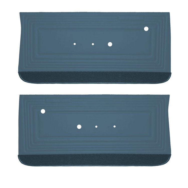 DO65GG00010343G 65 GTO/LEMANS DOOR PANELS - DARK METALLIC BLUE