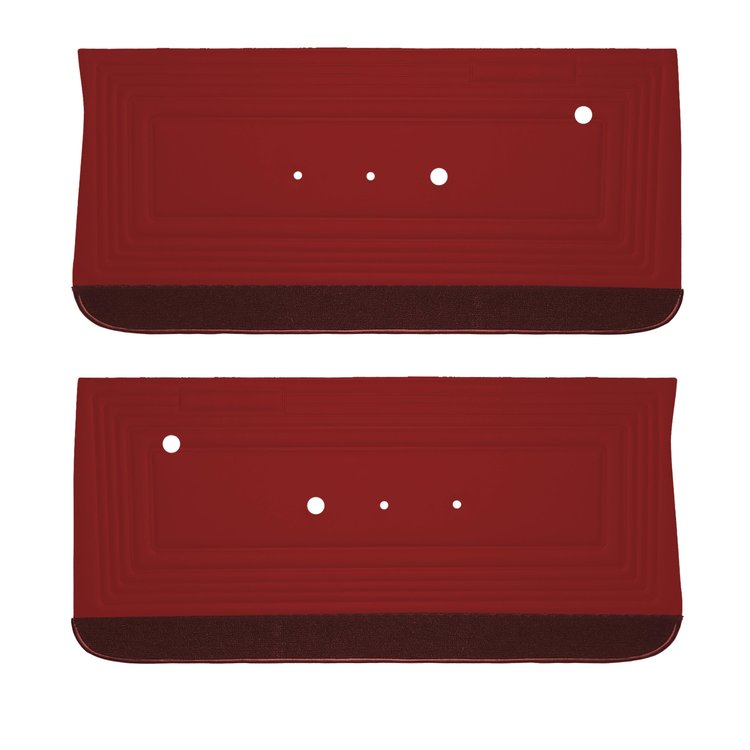 DO65GG00010520G 65 GTO/LEMANS DOOR PANELS - METALLIC RED