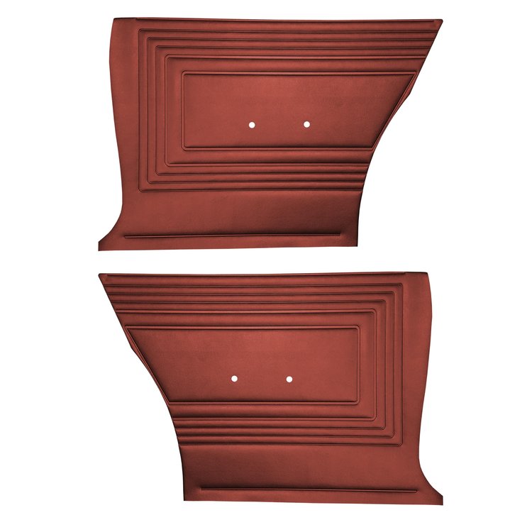 DO65GG00040520G 65 GTO/LEMANS HARDTOP REAR PANELS - METALLIC RED