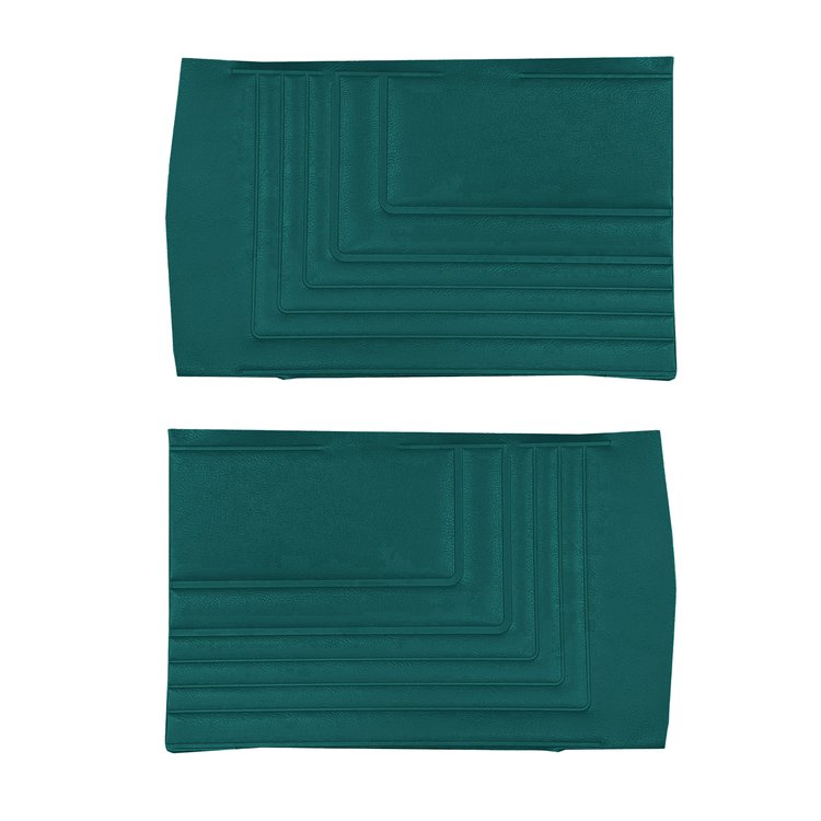 DO65GG00050448G 65 GTO/LEMANS CONVERTIBLE REAR PANELS - DARK MET. TURQUOISE