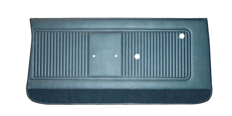 DO66GG00010343G 66 GTO/LEMANS DOOR PANELS - DARK METALLIC BLUE