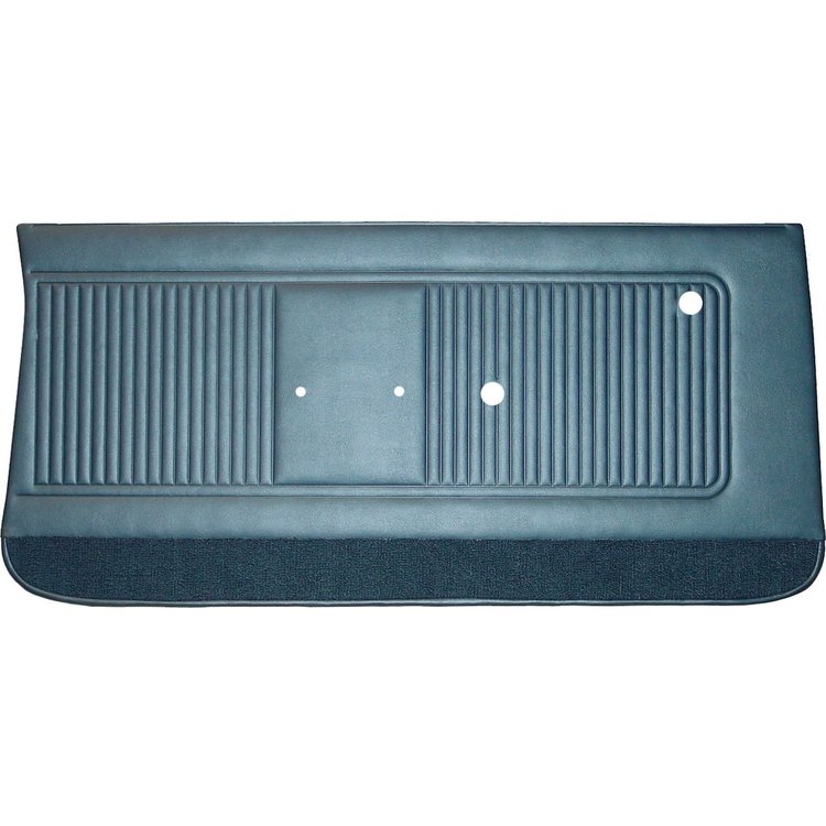 DO66GG00010421G 66 GTO/LEMANS DOOR PANELS - DARK METALLIC AQUA