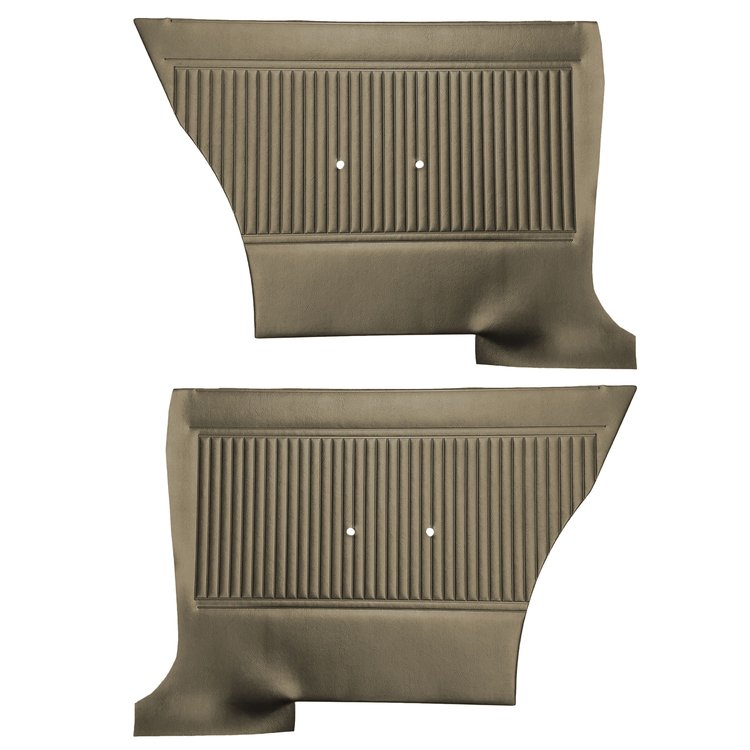 DO66GG00040631G 66 GTO/LEMANS HARDTOP REAR PANELS - METALLIC BRONZE