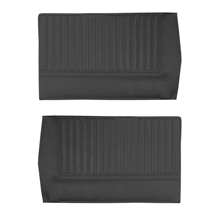 DO66GG00050100G 66 GTO/LEMANS CONVERTIBLE REAR PANELS - BLACK