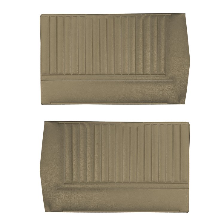 DO66GG00050631G 66 GTO/LEMANS CONVERTIBLE REAR PANELS - METALLIC BRONZE