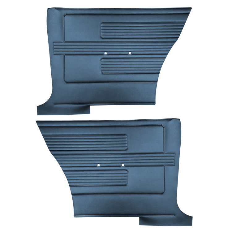 DO67GG00048343G 67 GTO/LEMANS HARDTOP REAR- DARK METALLIC BLUE
