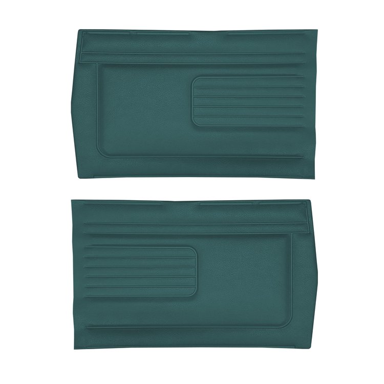 DO67GG00056448G 67 GTO/LEMANS CONVERTIBLE REAR DARK METALLIC TURQUOISE