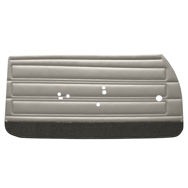 DO68GG00012204G 68 GTO/LEMANS FRONT DOOR PANELS - METALLIC PARCHMENT