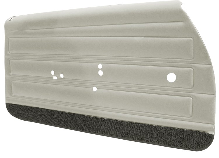DO68GG00012204G-PA 68 GTO/LEMANS FRONT DOOR ASSEMBLY - METALLIC PARCHMENT
